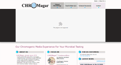 Desktop Screenshot of chromagar.com